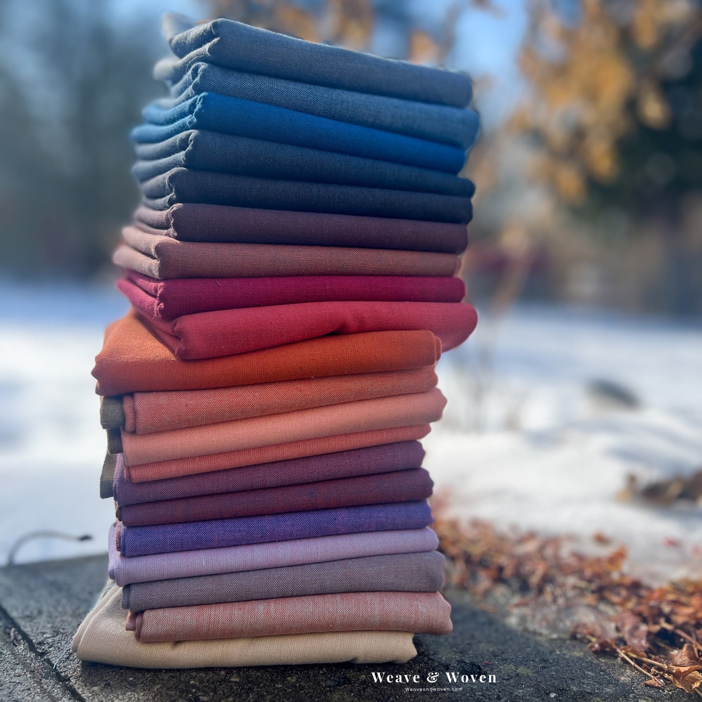 Skyscape | Fat Quarter Bundle - Weave & Woven