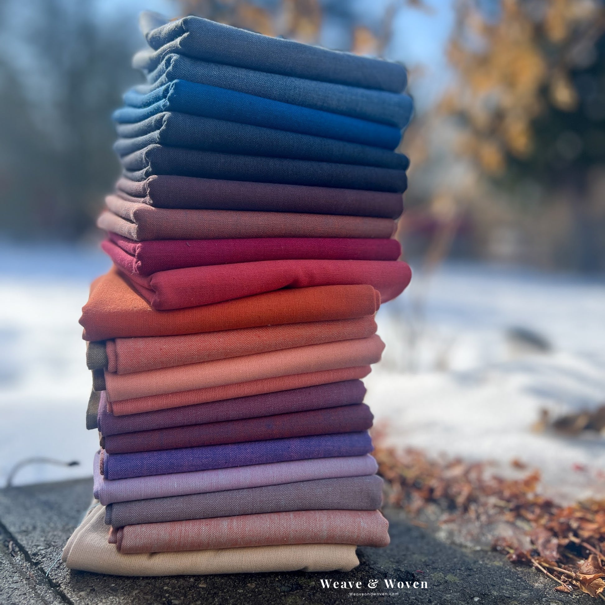 Skyscape | Fat Quarter Bundle - Weave & Woven