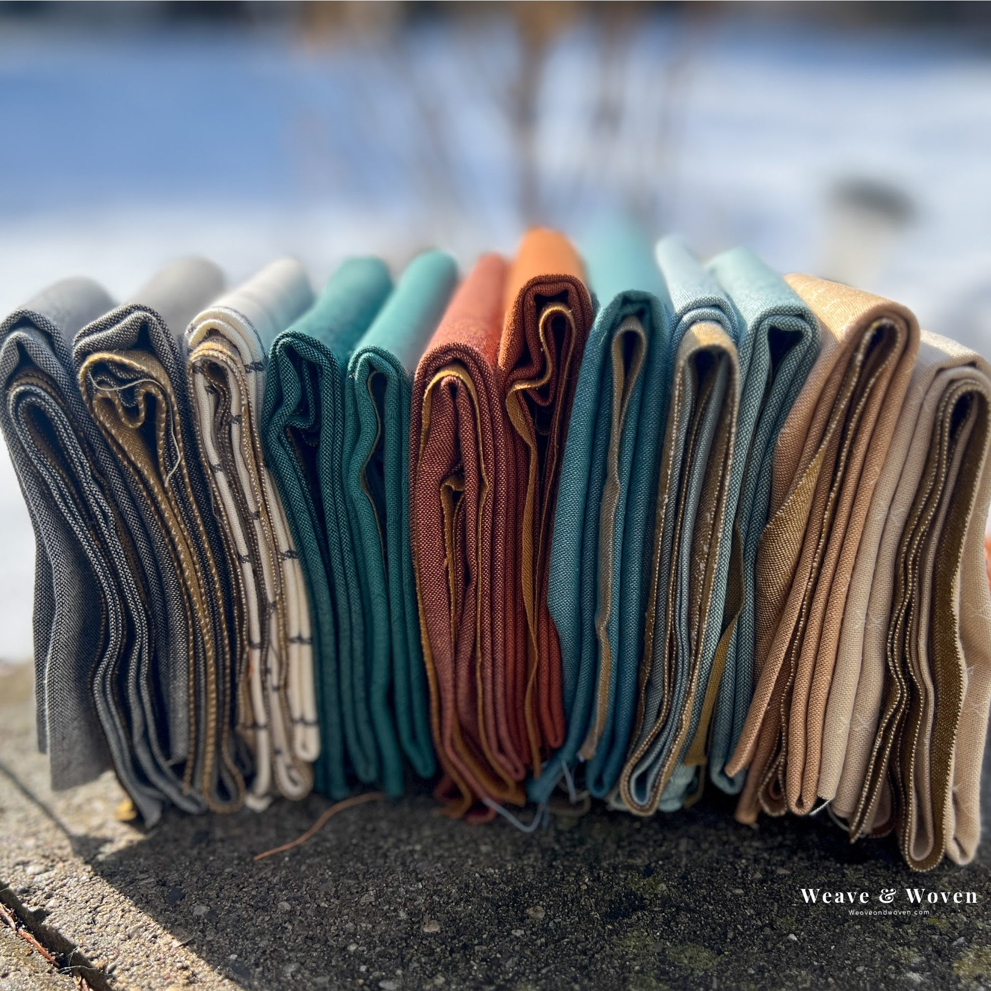 Woodland Ember | Fat Quarter Bundle - Weave & Woven