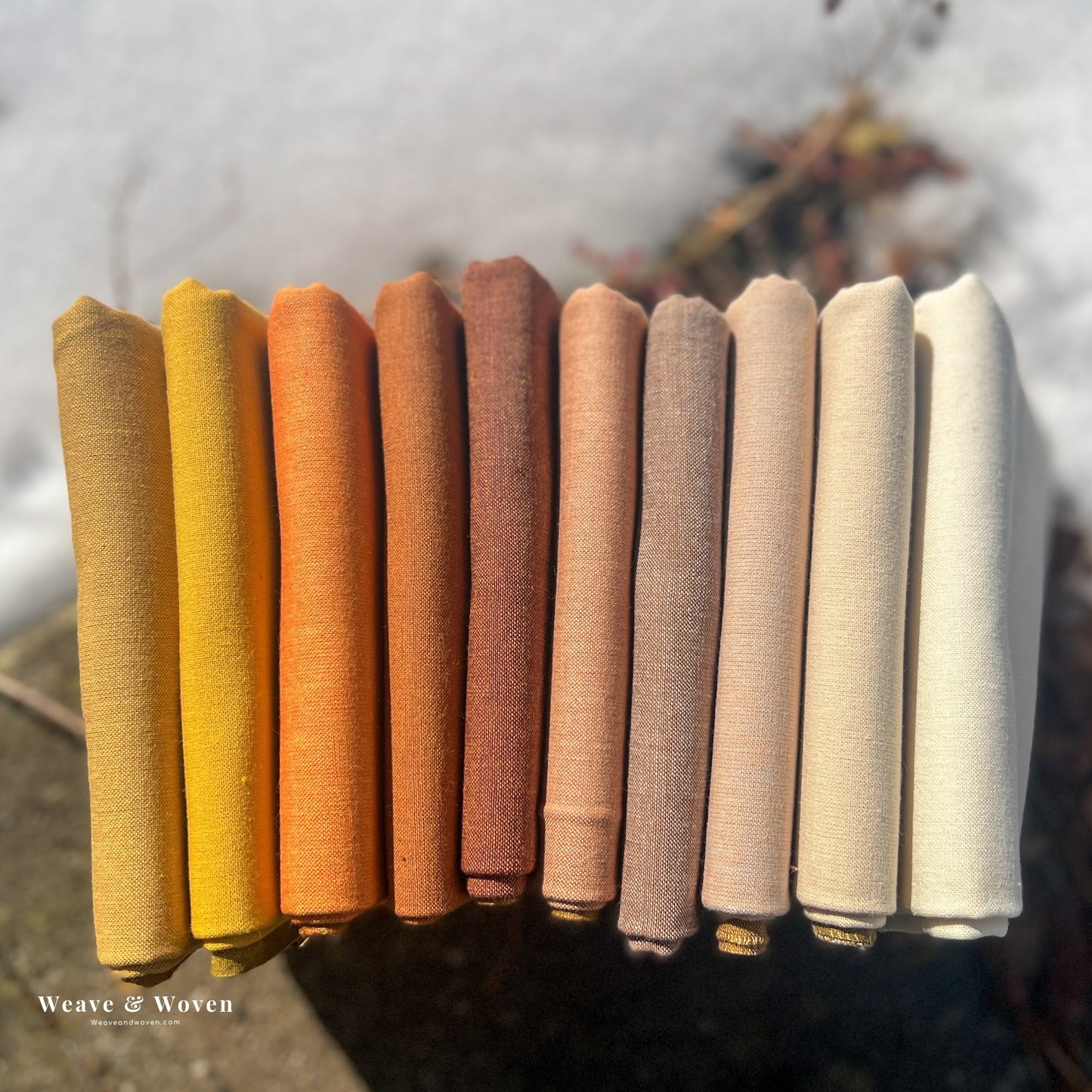 Landscape in Desert | Fat Quarter Bundle - Weave & Woven