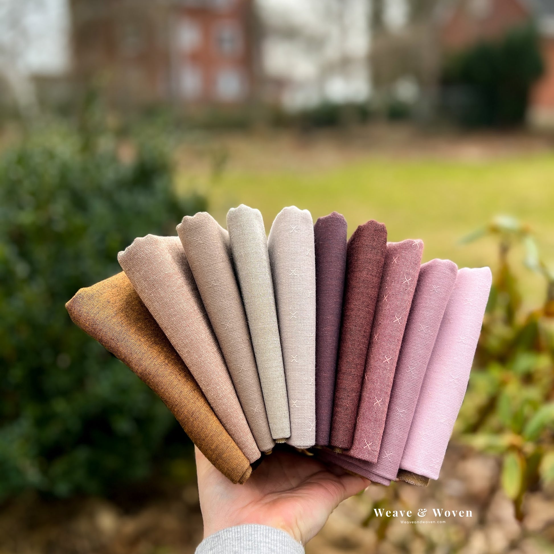 Modern Romance | Fableism Fat Quarter Bundle - Weave & Woven