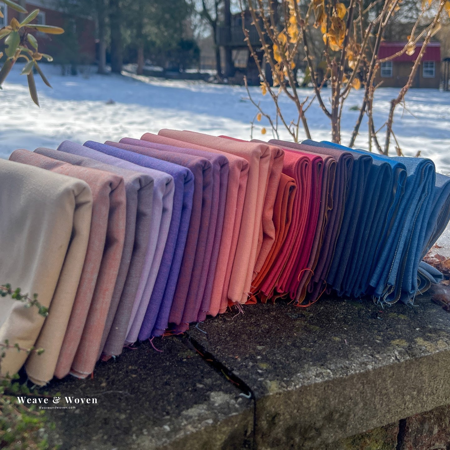 Skyscape | Fat Quarter Bundle - Weave & Woven