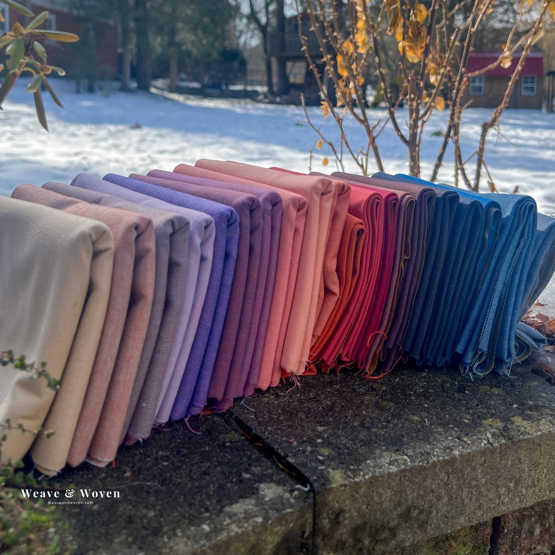 Skyscape | Fat Quarter Bundle - Weave & Woven