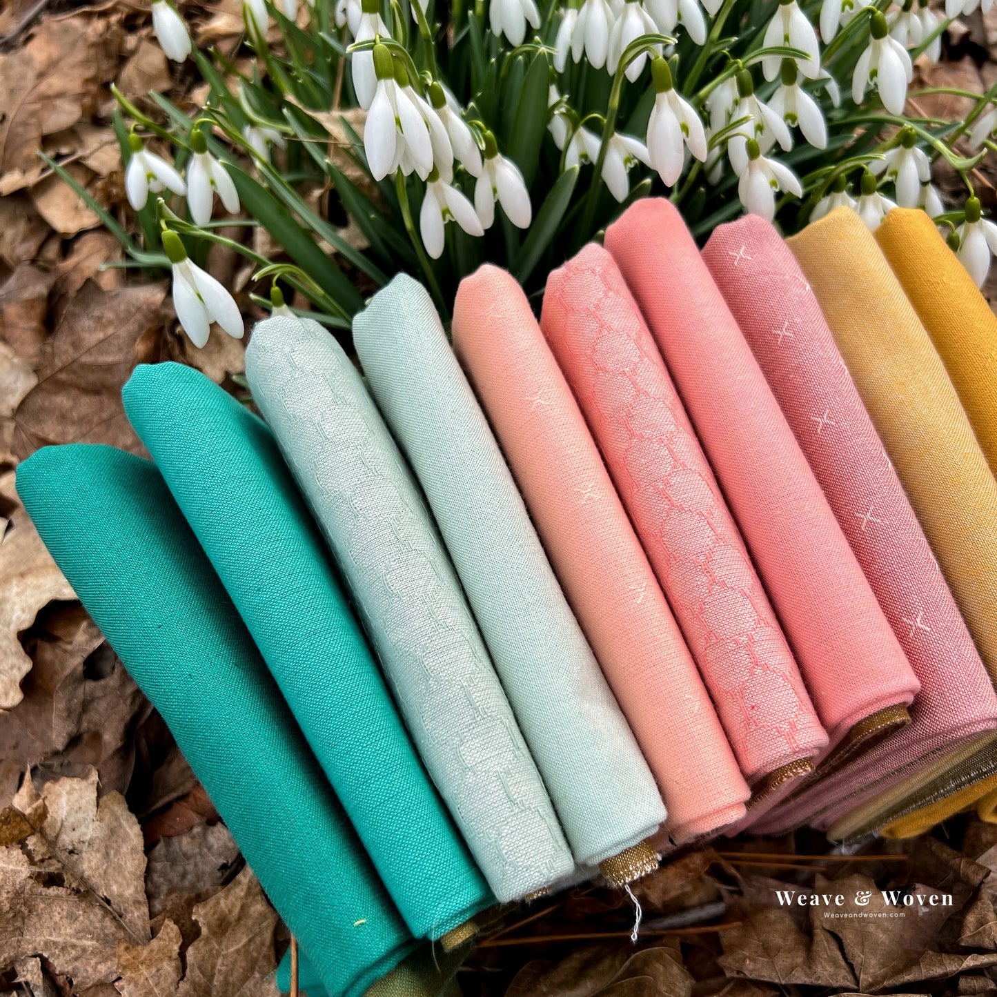 Celestial Dawn | Fableism Fat Quarter Bundle - Weave & Woven