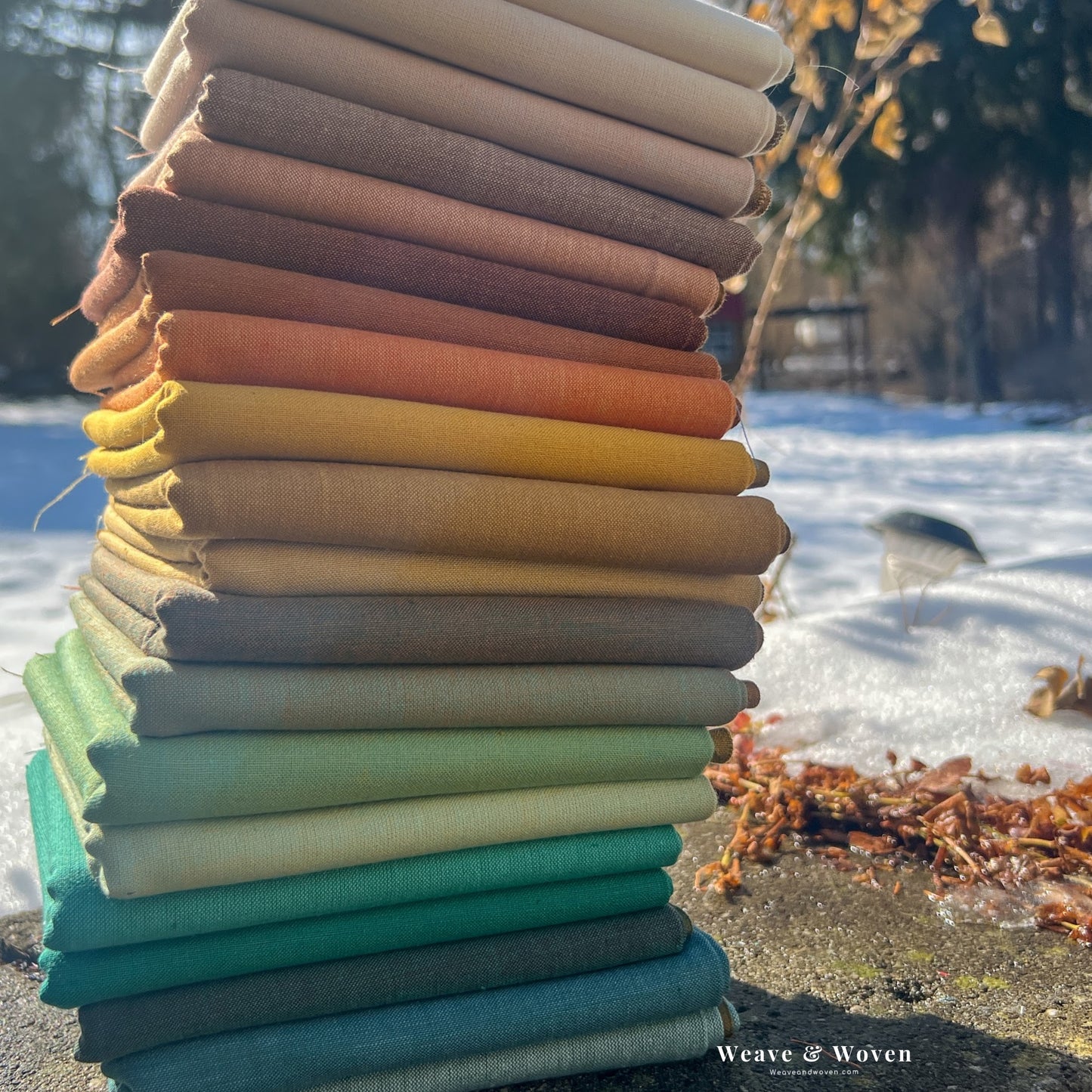 Landscape | Fat Quarter Bundle - Weave & Woven