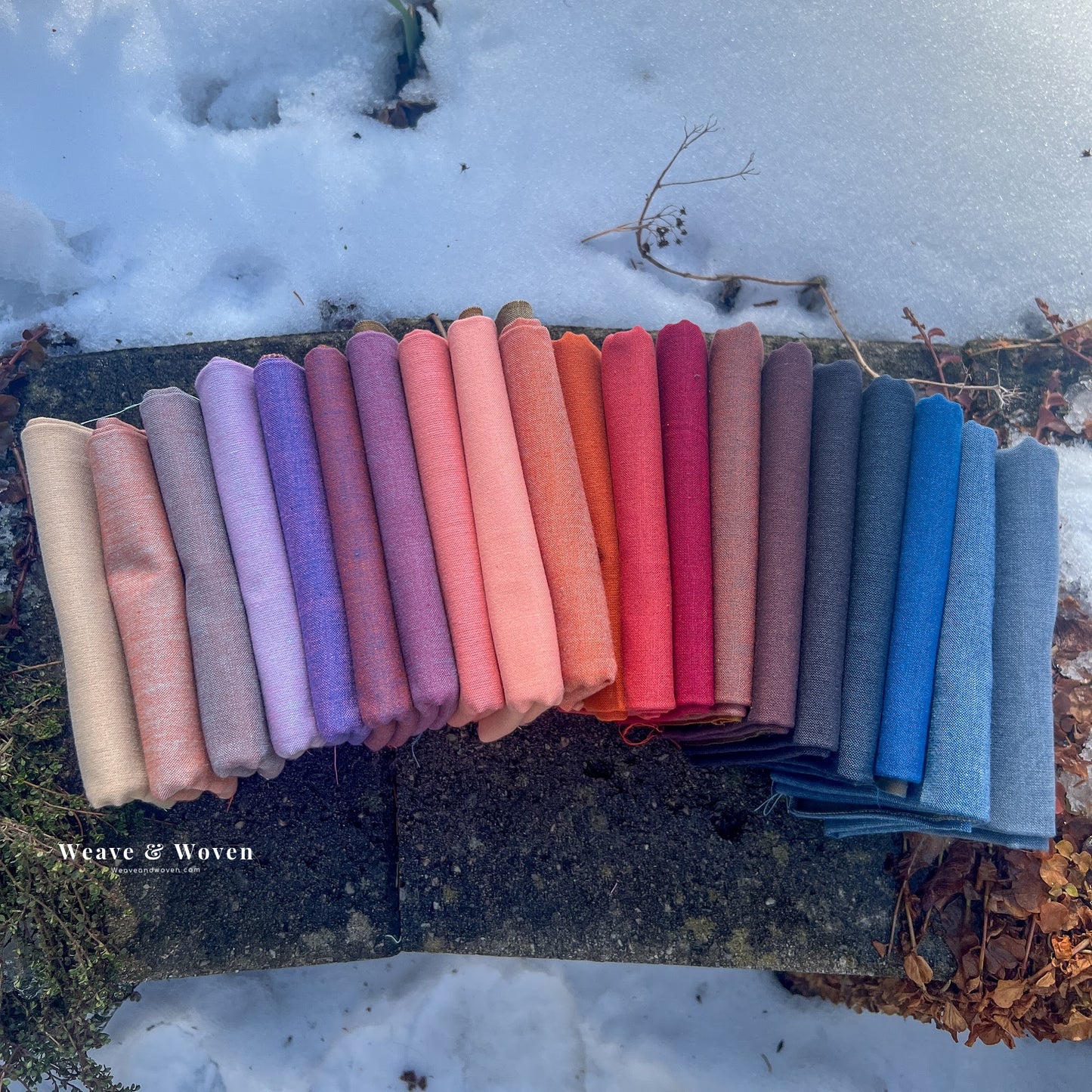 Skyscape | Fat Quarter Bundle - Weave & Woven