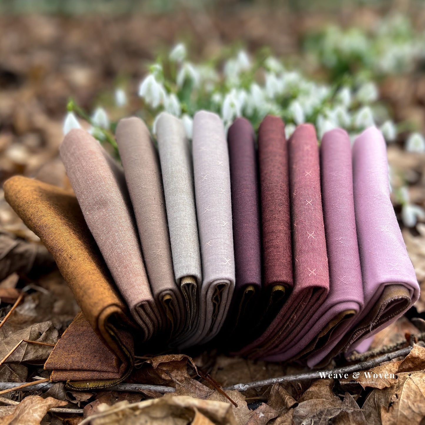 Modern Romance | Fableism Fat Quarter Bundle - Weave & Woven