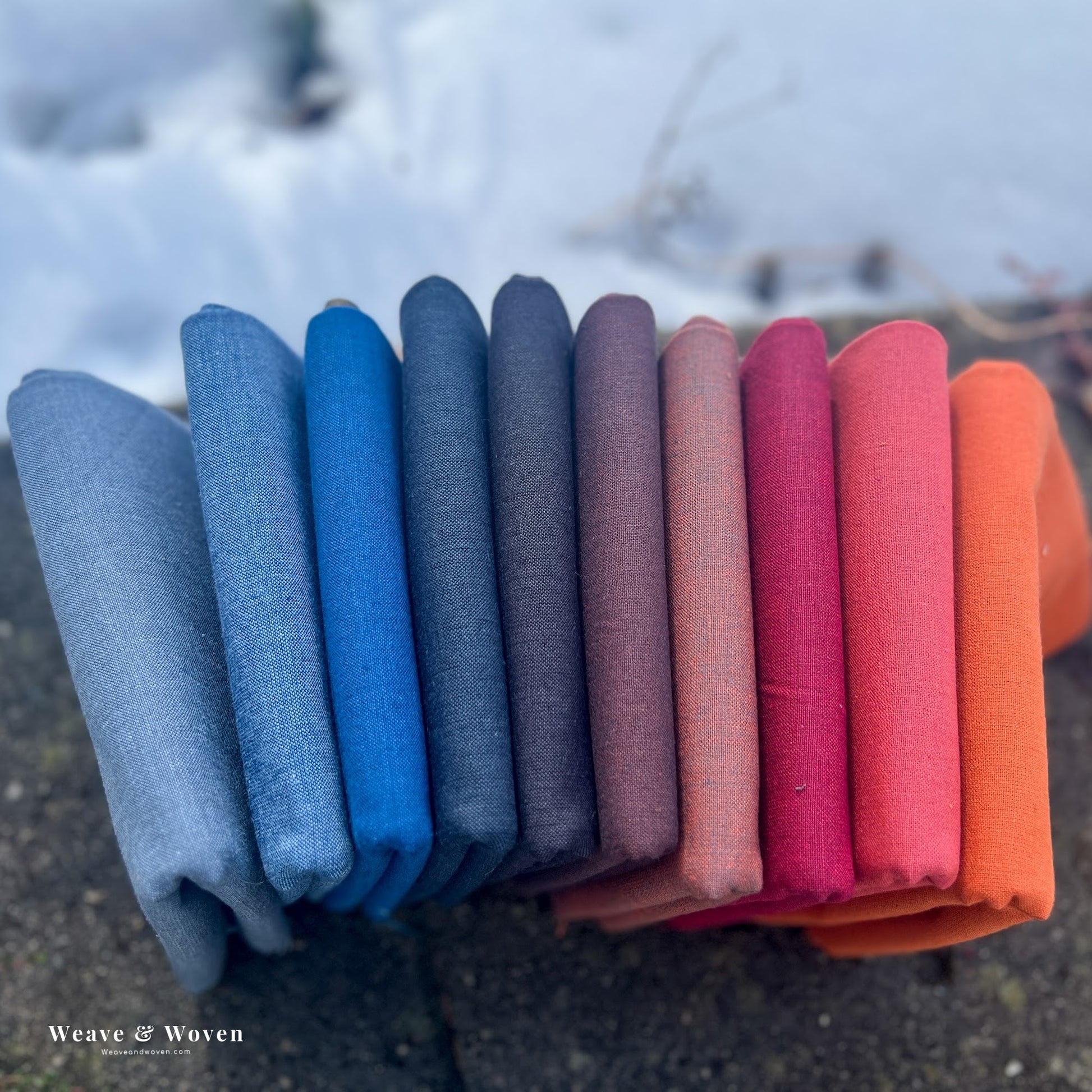 Skyscape in Twilight | Fat Quarter Bundle - Weave & Woven