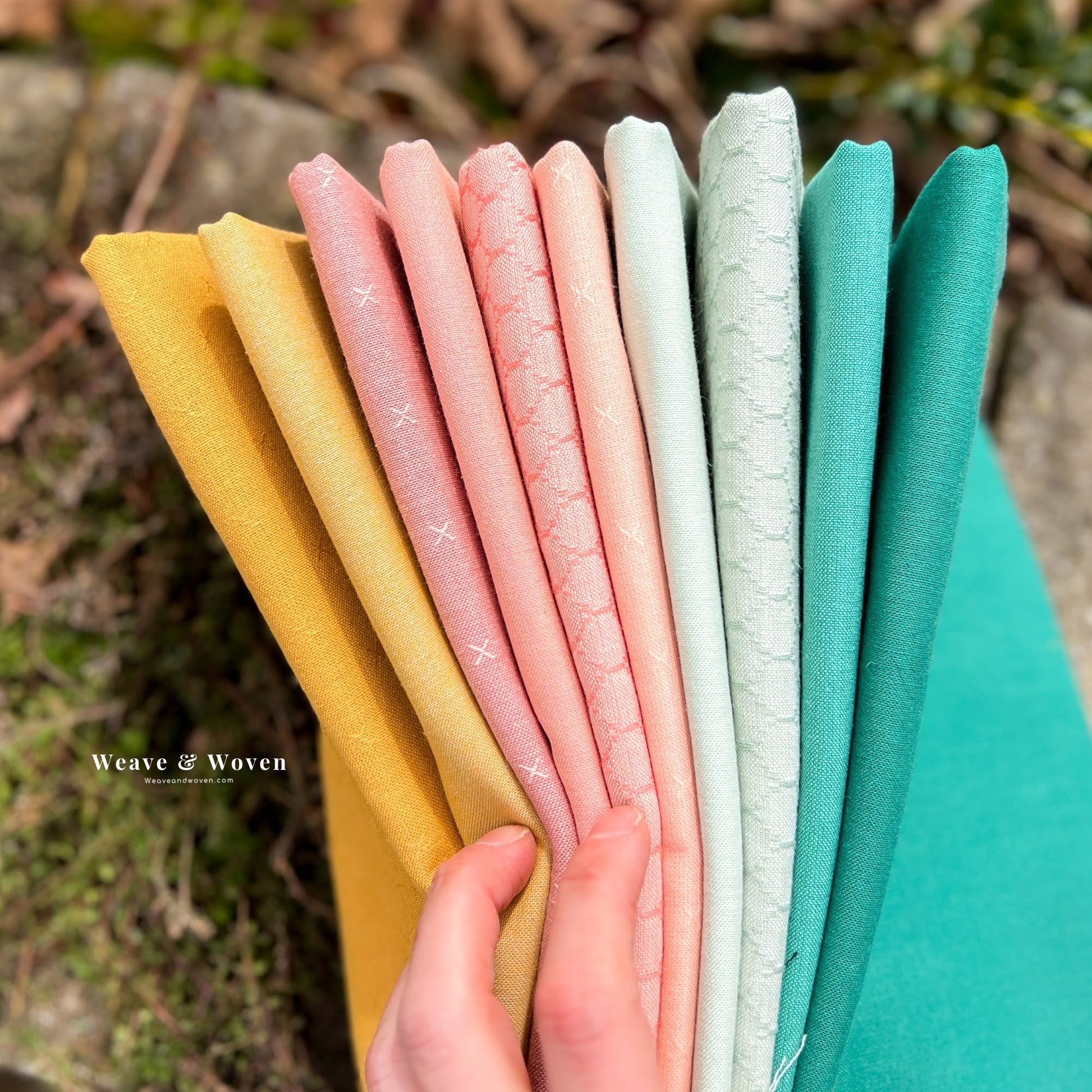 Celestial Dawn | Fableism Fat Quarter Bundle - Weave & Woven