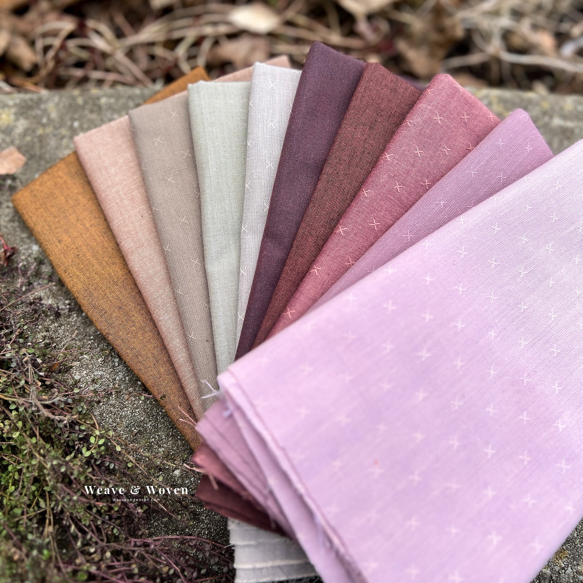 Modern Romance | Fableism Fat Quarter Bundle - Weave & Woven