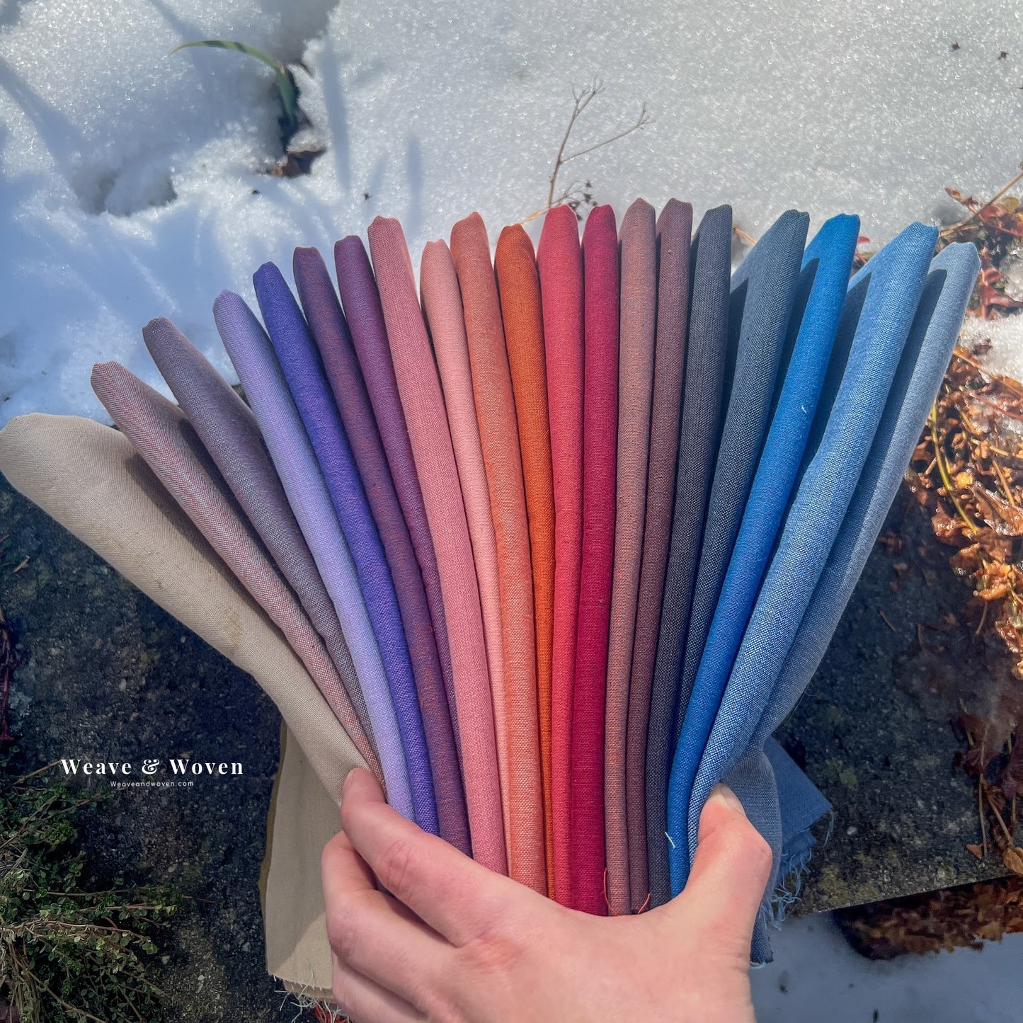 Skyscape | Fat Quarter Bundle - Weave & Woven