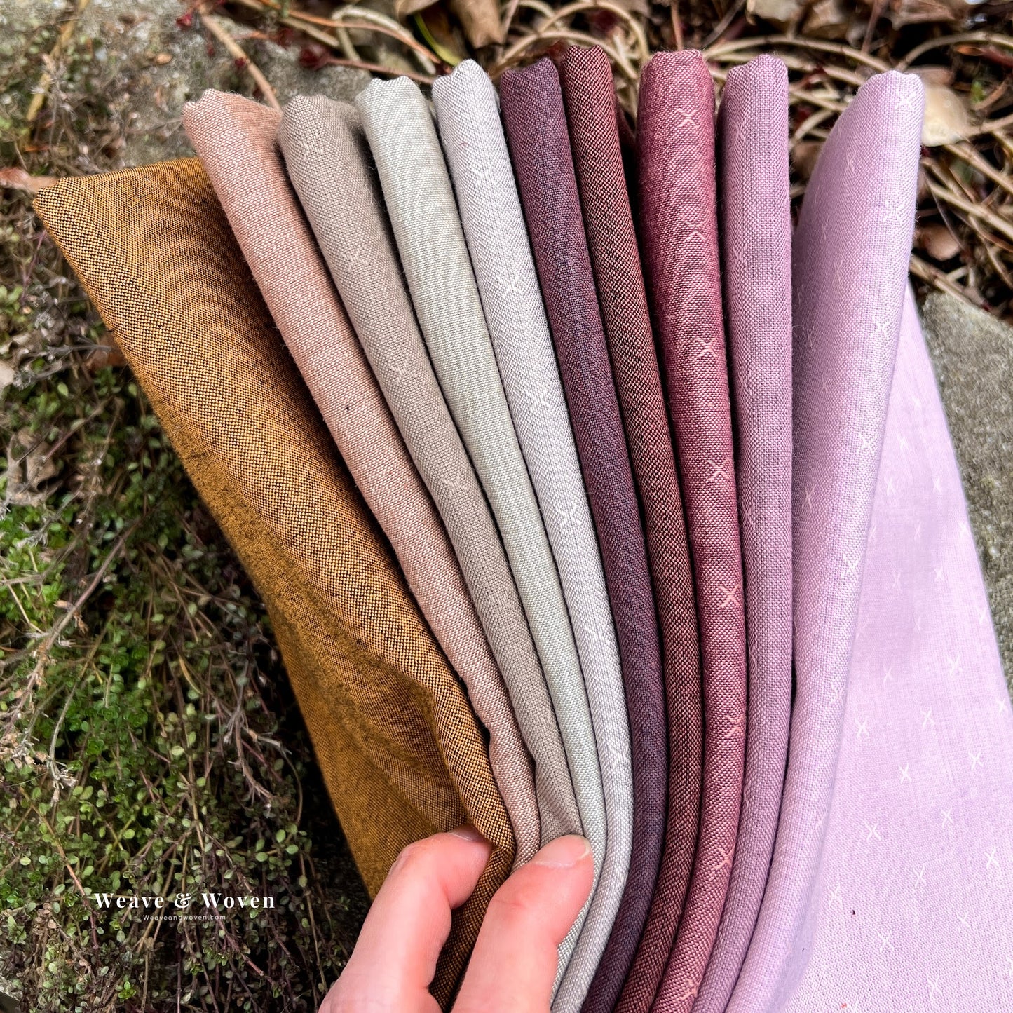 Modern Romance | Fableism Fat Quarter Bundle - Weave & Woven