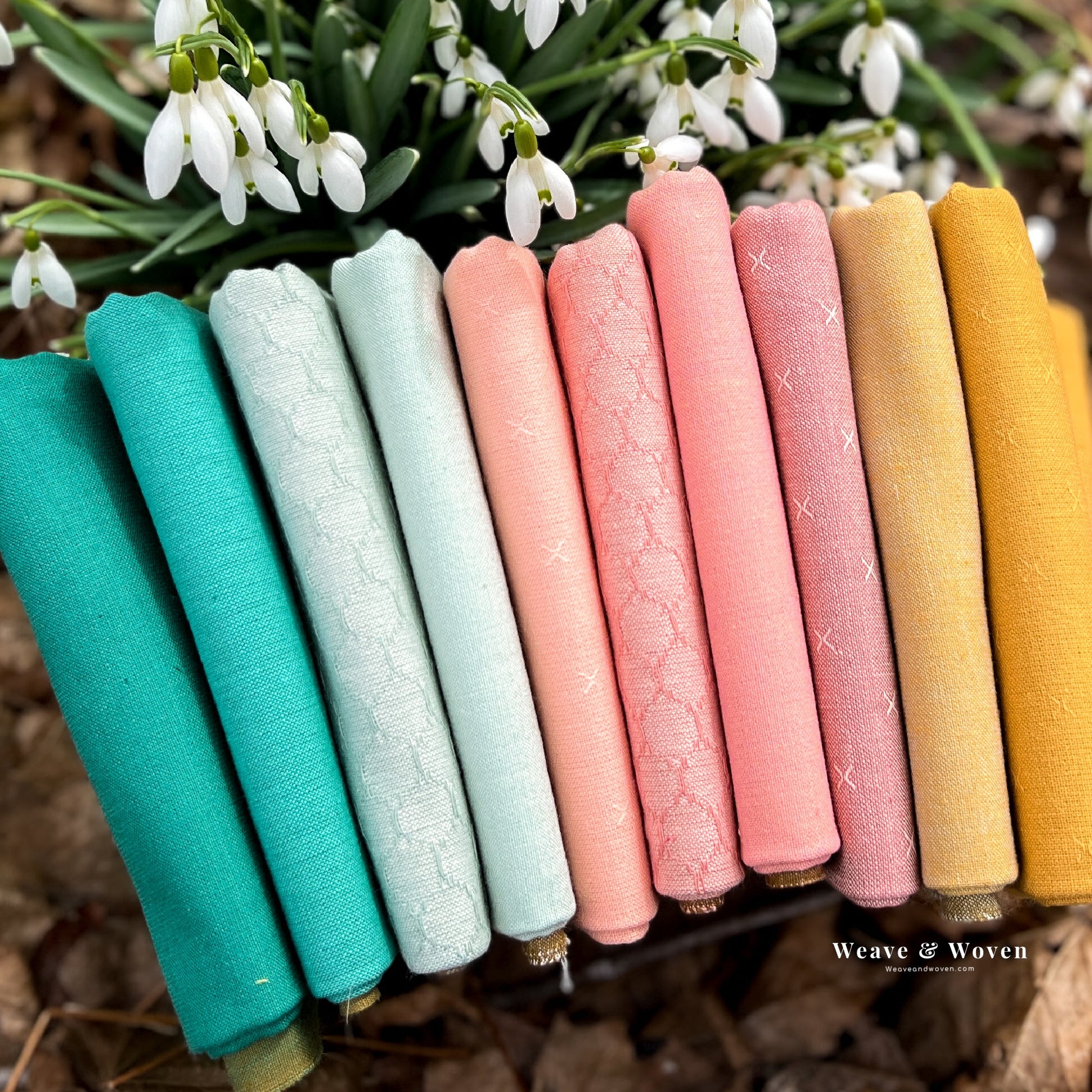 Celestial Dawn | Fableism Fat Quarter Bundle - Weave & Woven