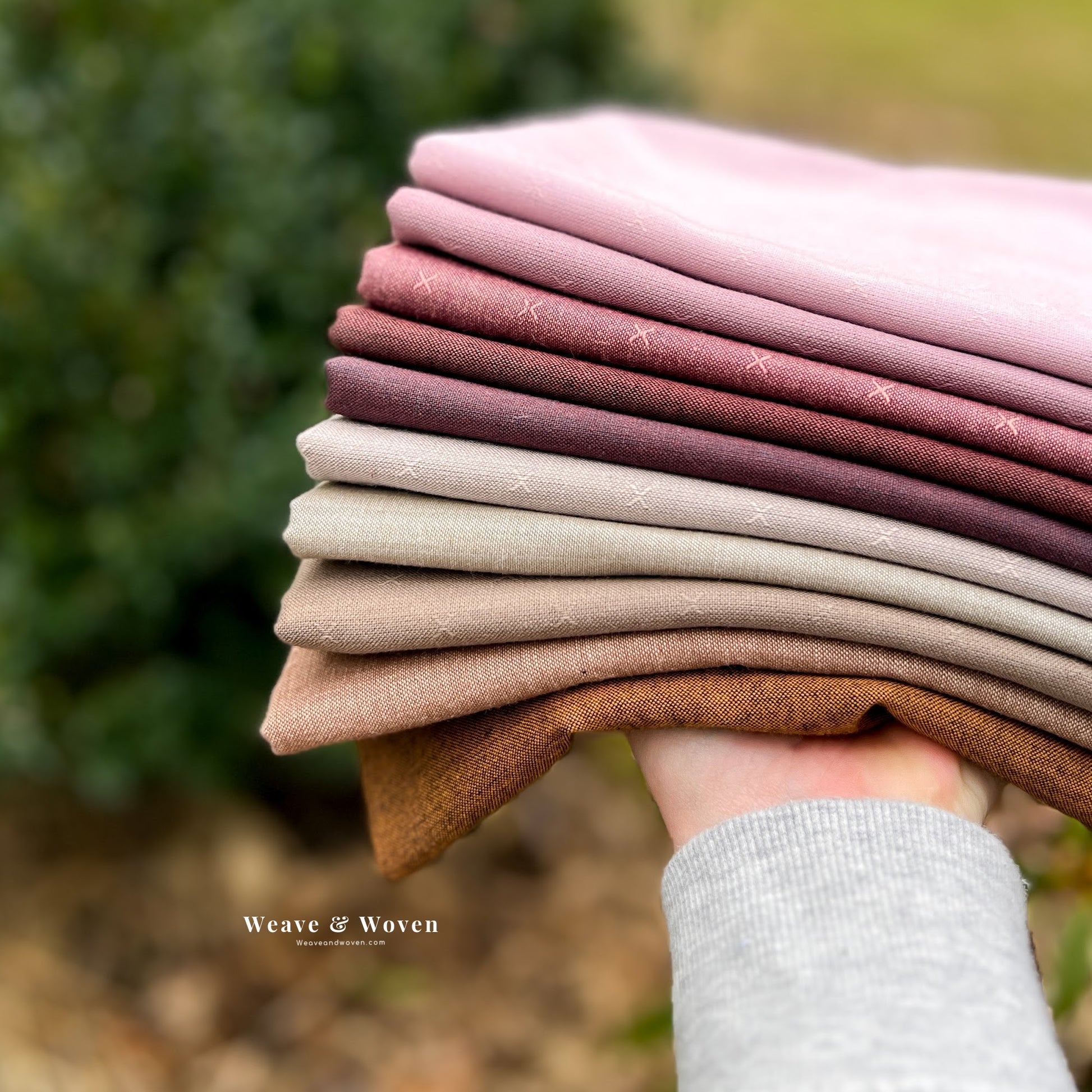 Modern Romance | Fableism Fat Quarter Bundle - Weave & Woven