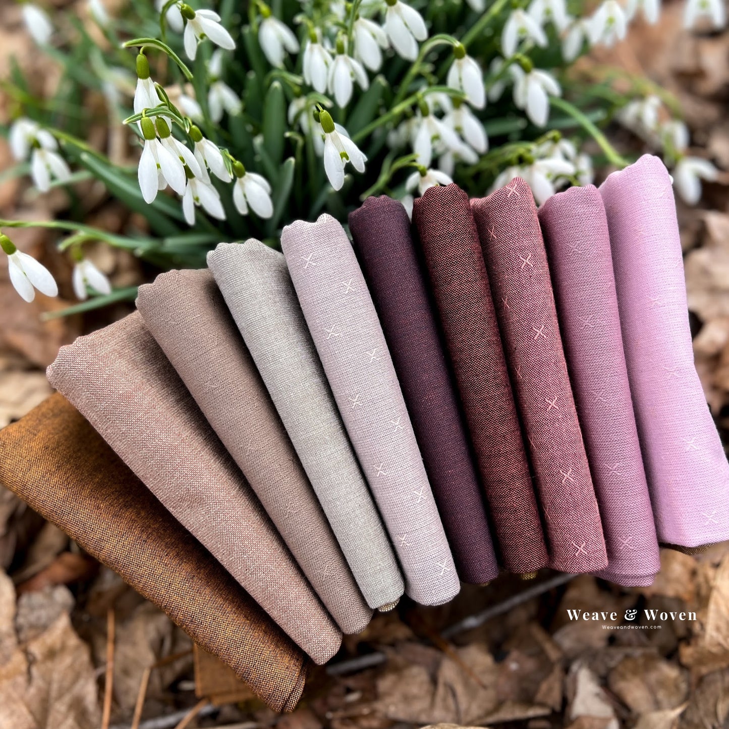 Modern Romance | Fableism Fat Quarter Bundle - Weave & Woven