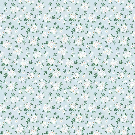 Blooming Bliss in Powder - Weave & Woven