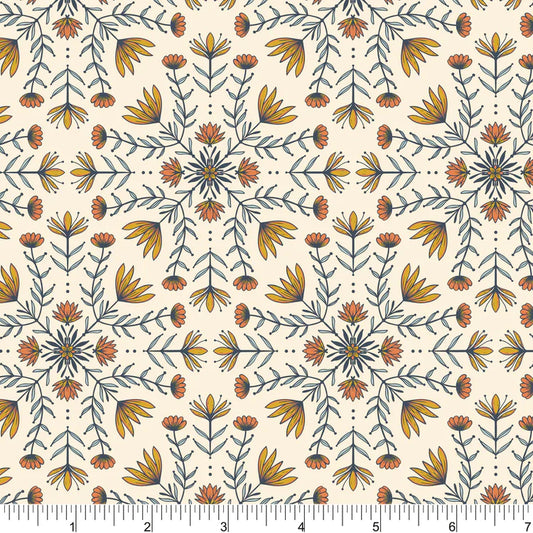 Fresh Blooms on Dusk White | Remnant 33"