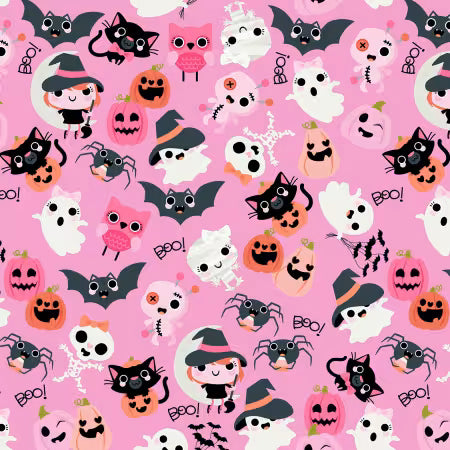 Boos with Bows on Pink