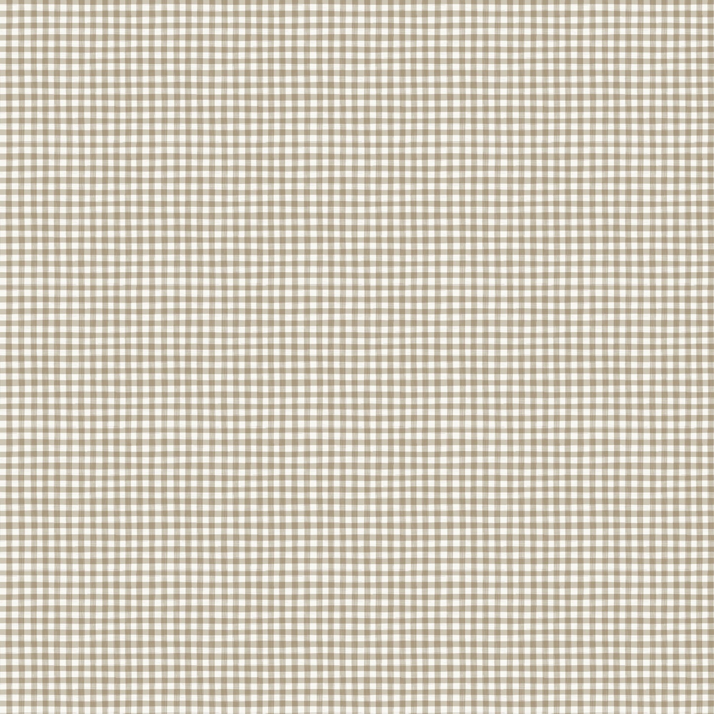 Gingham on Taupe