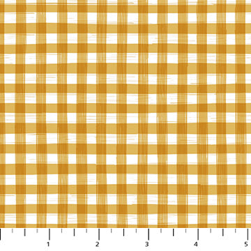 Gingham on Yellow