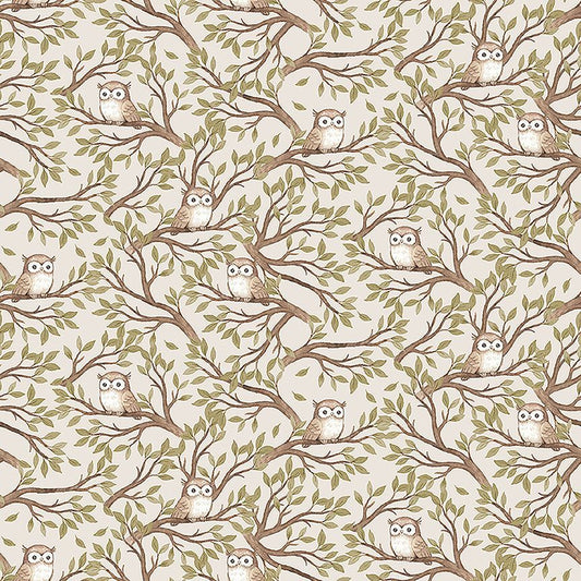 Owls in Taupe