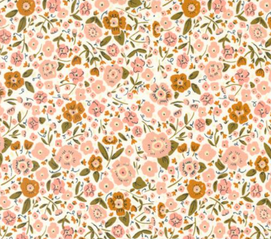 Quaint Cottage Florals in Cloud