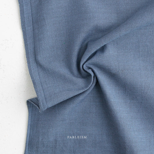 French Blue | Watercolour Wovens - Weave & Woven