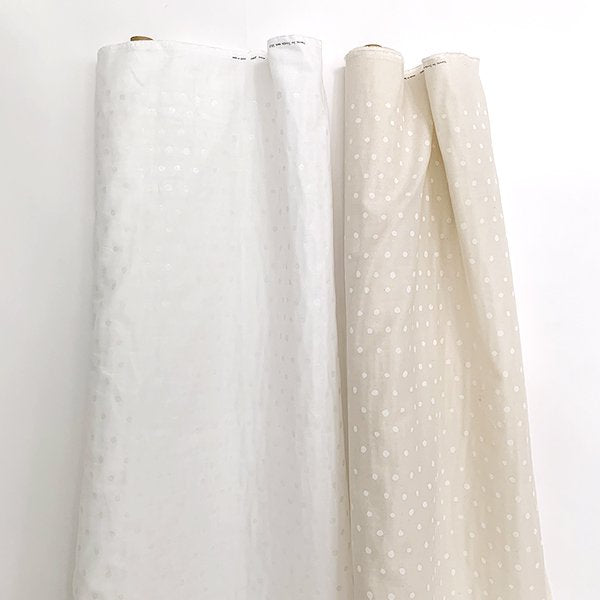 Pocho in Watage | White Lacquer Double Gauze - Weave & Woven