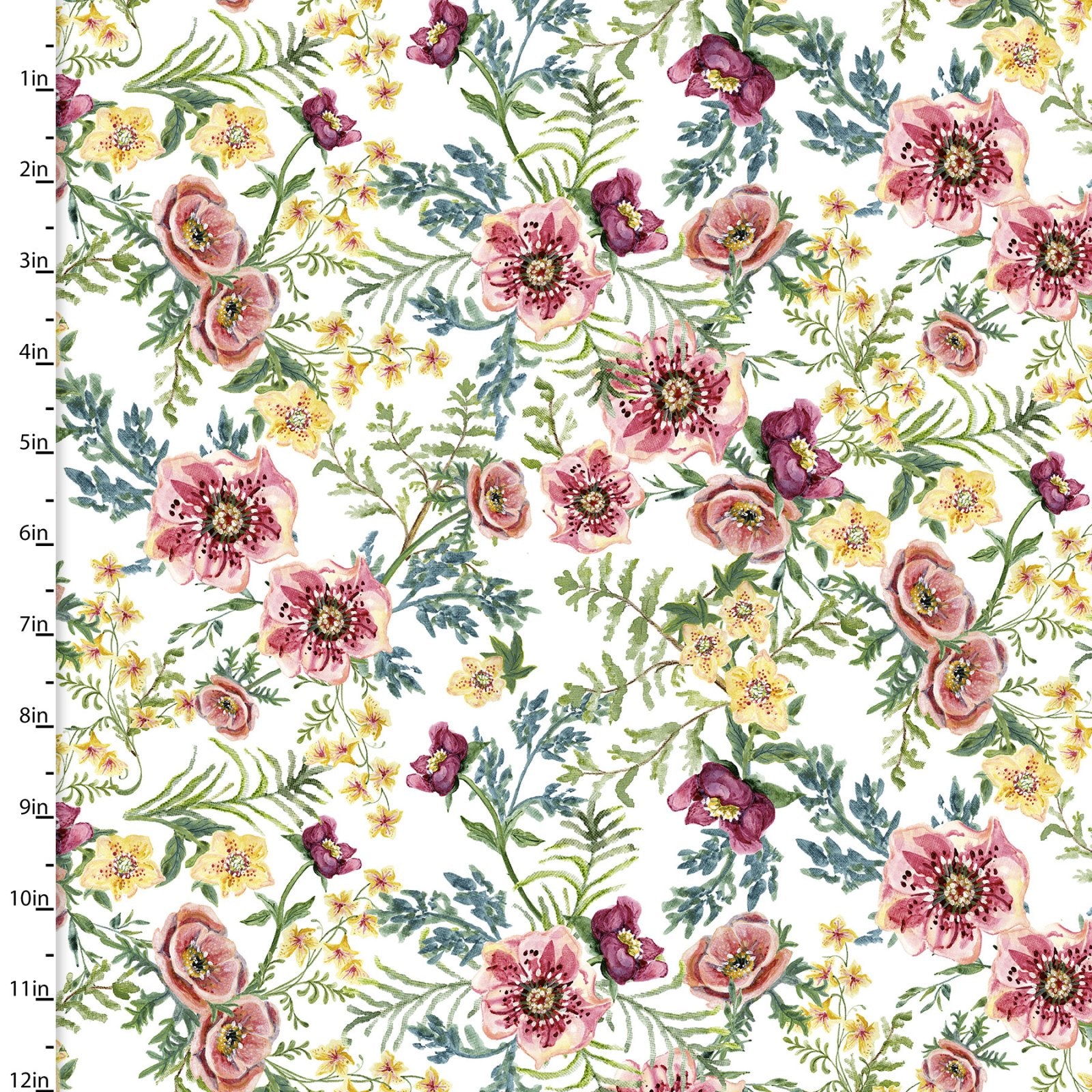 Forest Florals in Pink - Weave & Woven