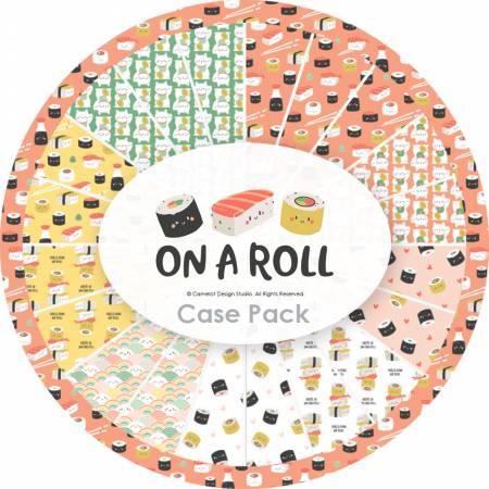 Sushi-Mania on Yellow - Weave & Woven