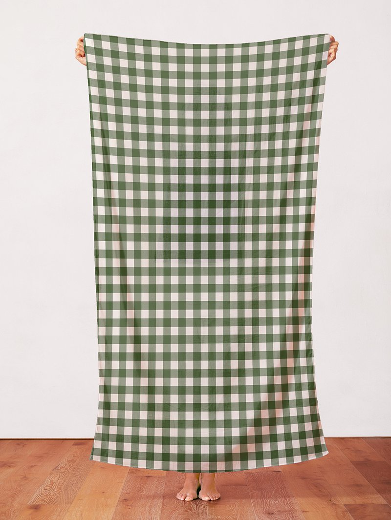 Forest Green Buffalo Check - Weave & Woven