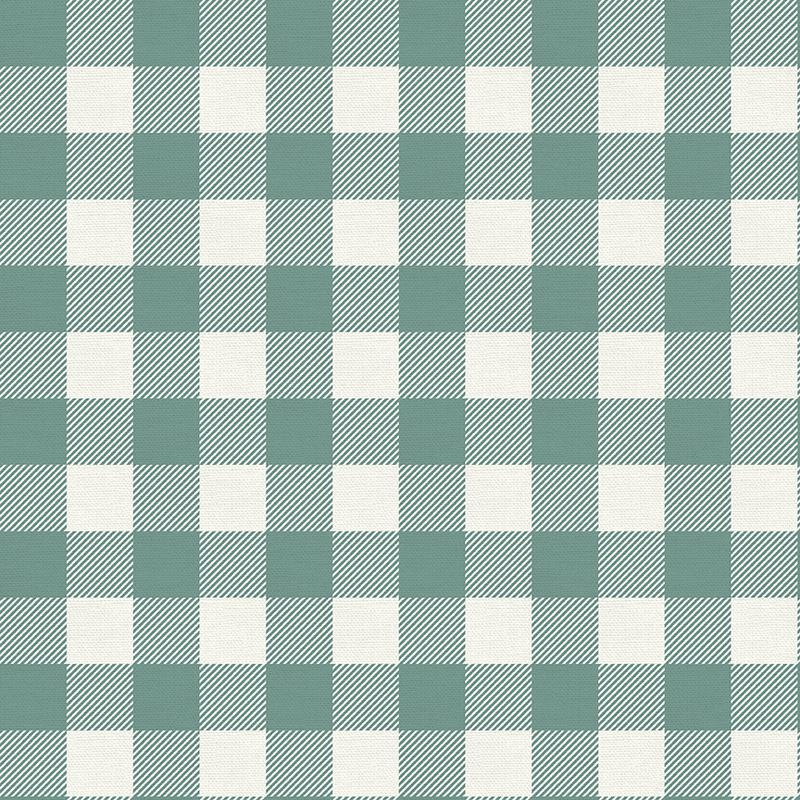 Mint Buffalo Check - Weave & Woven