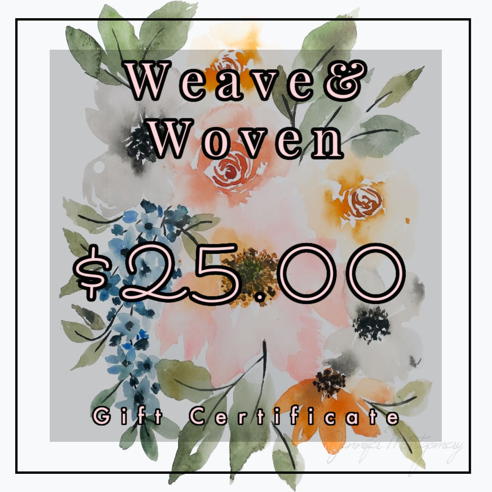 Weave & Woven Gift Cards - Weave & Woven