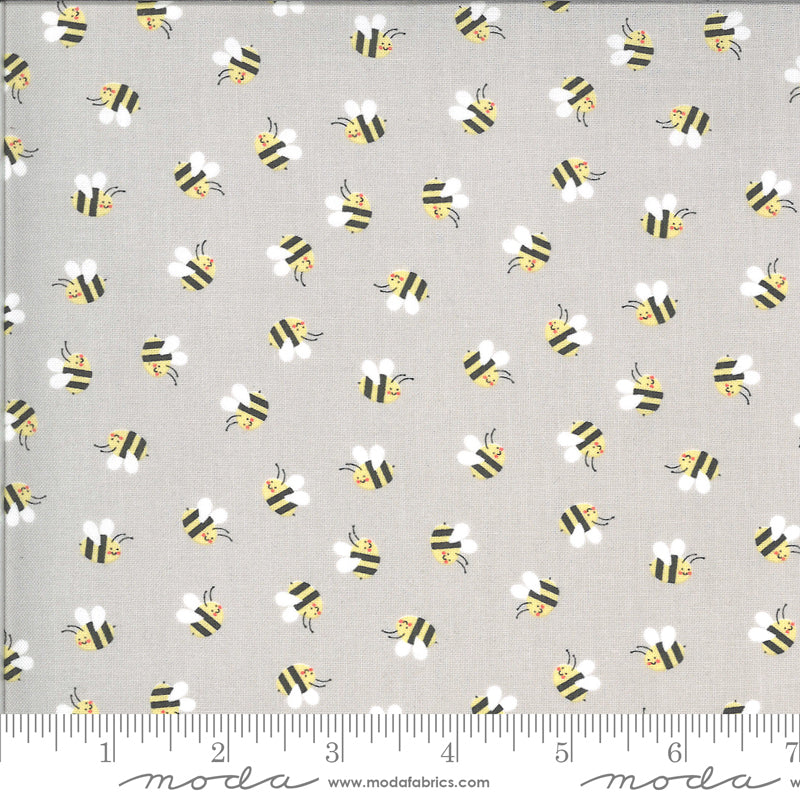 Bees in Cloudy - Weave & Woven