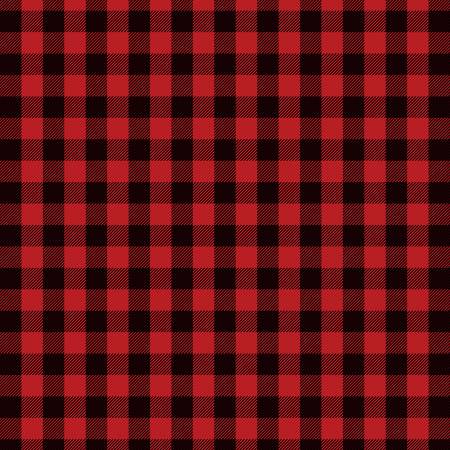 Red & Black Buffalo Plaid - Weave & Woven