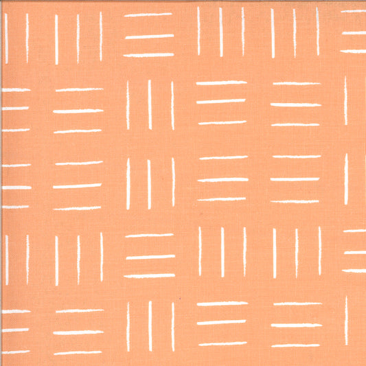 Lines in Flamingo - Weave & Woven