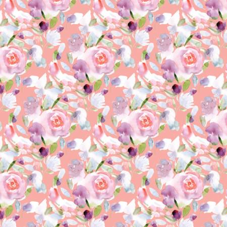 Life Florals in Pink - Weave & Woven