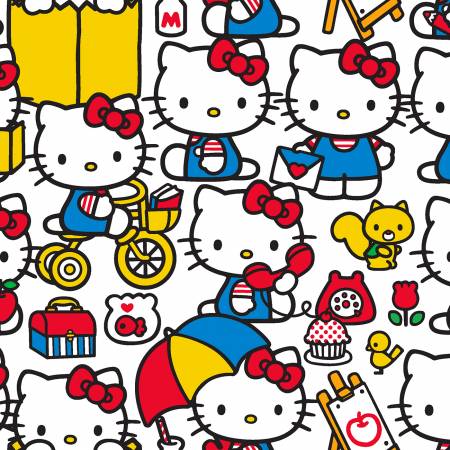 Hello Kitty At Play - Weave & Woven