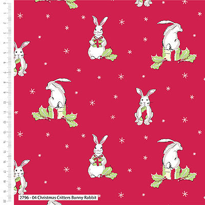 Christmas Critters Bunny Rabbit - Weave & Woven