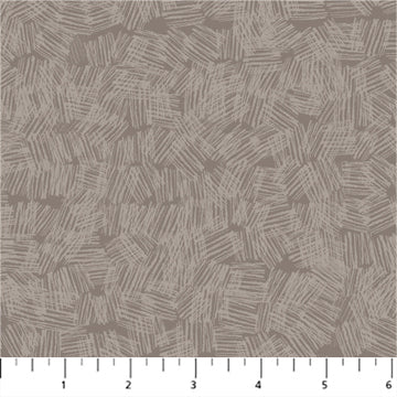 Crosshatch on Taupe - Weave & Woven