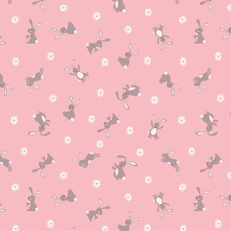Bunny on Pink - Weave & Woven