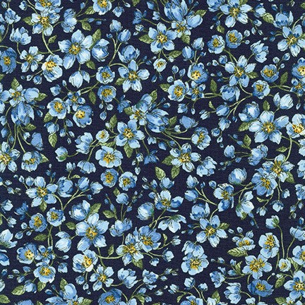 Blue Jay Mini Florals - Weave & Woven