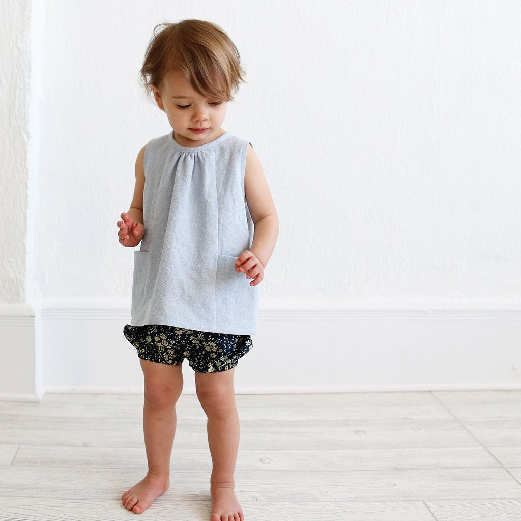 Baby + Toddler Bloomers and Pants Pattern - Weave & Woven