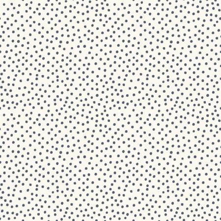 Gingham Foundry Dots on Cream - Weave & Woven