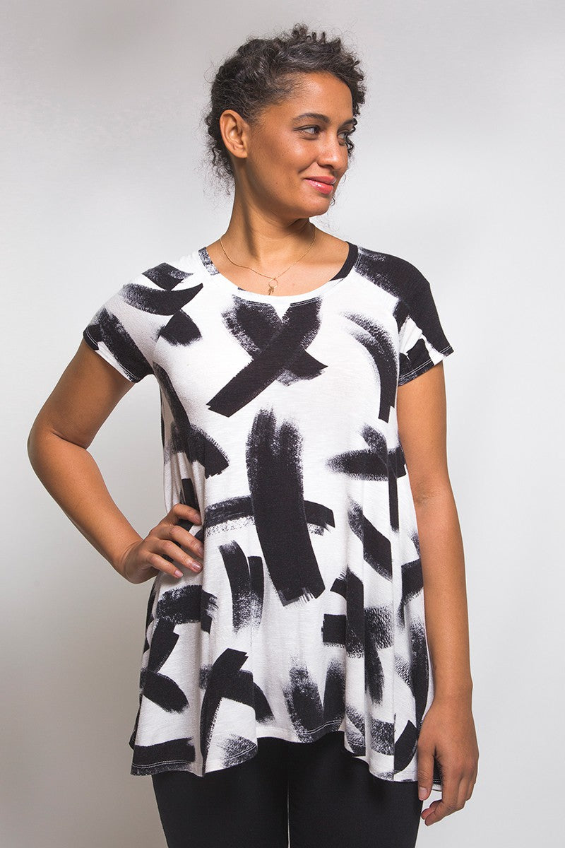 Ebony Knit Dress & T-Shirt Pattern - Weave & Woven
