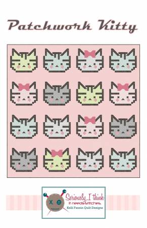 Patchwork Kitties Quilt Pattern - Weave & Woven