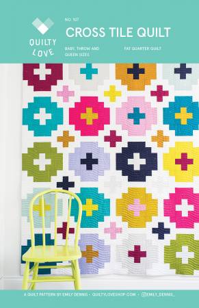 Cross Tile Quilt Pattern - Weave & Woven