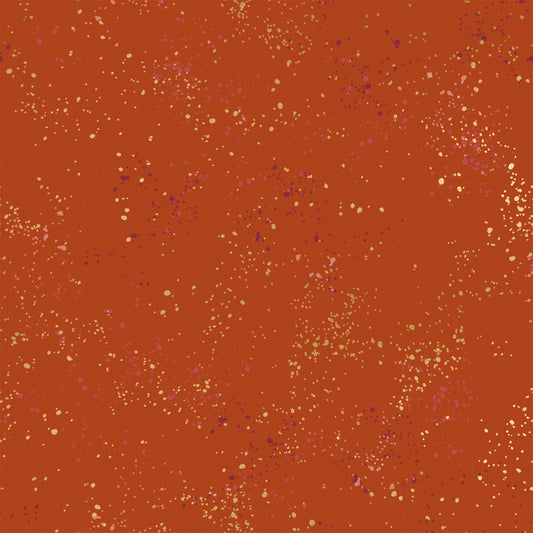 Speckled in Cayenne | Metallic - Weave & Woven