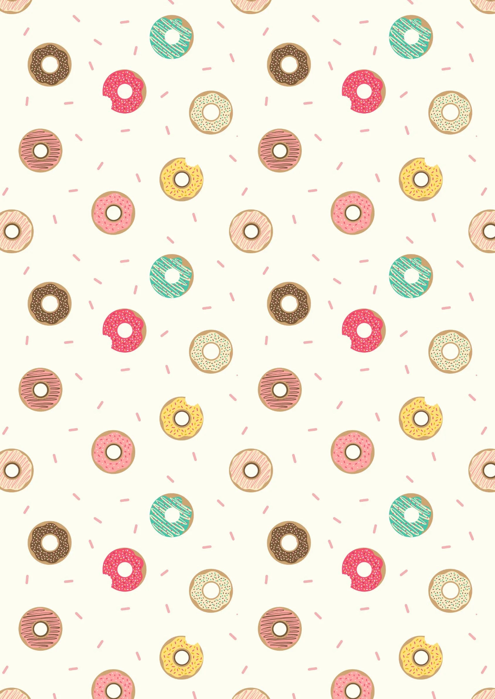 Doughnuts and Sprinkles On Cream - Weave & Woven