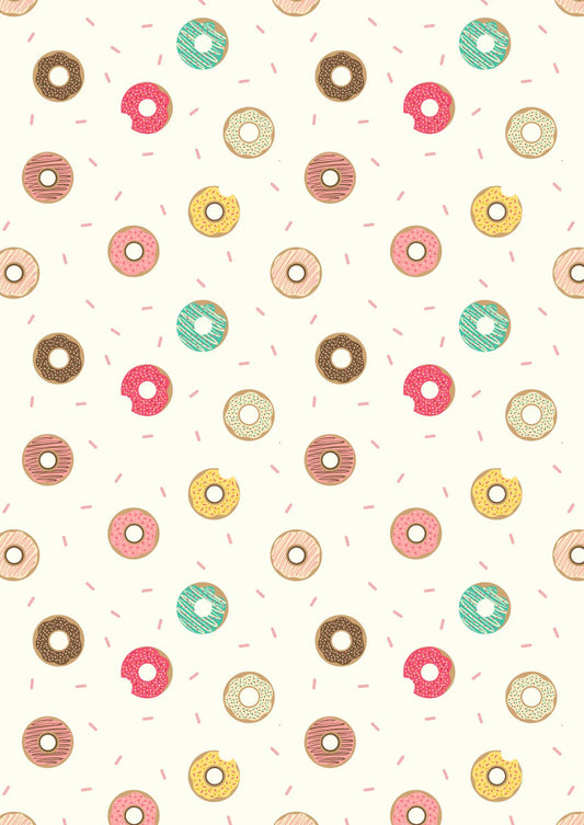 Doughnuts and Sprinkles On Cream - Weave & Woven